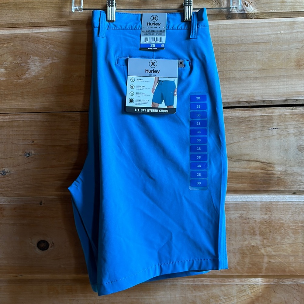Men’s Hurley All Day Hybrid Short, Size 38, Brand New